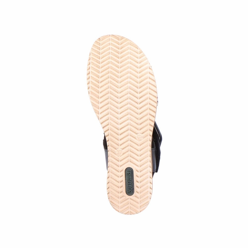 REMONTE D6453 02 WEDGE SANDAL Rieker - Remonte practical casual shoes
