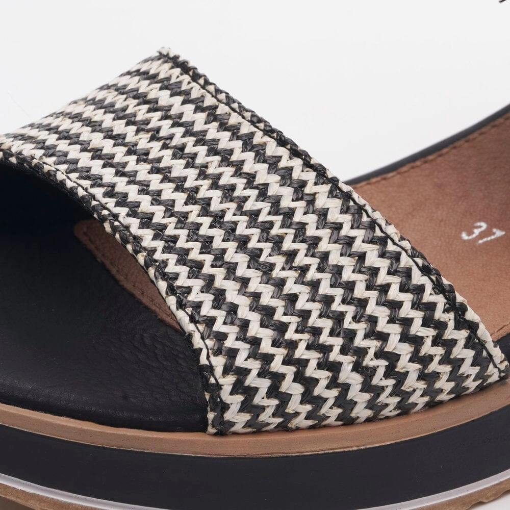 REMONTE D6453 02 WEDGE SANDAL Rieker - Remonte practical casual shoes
