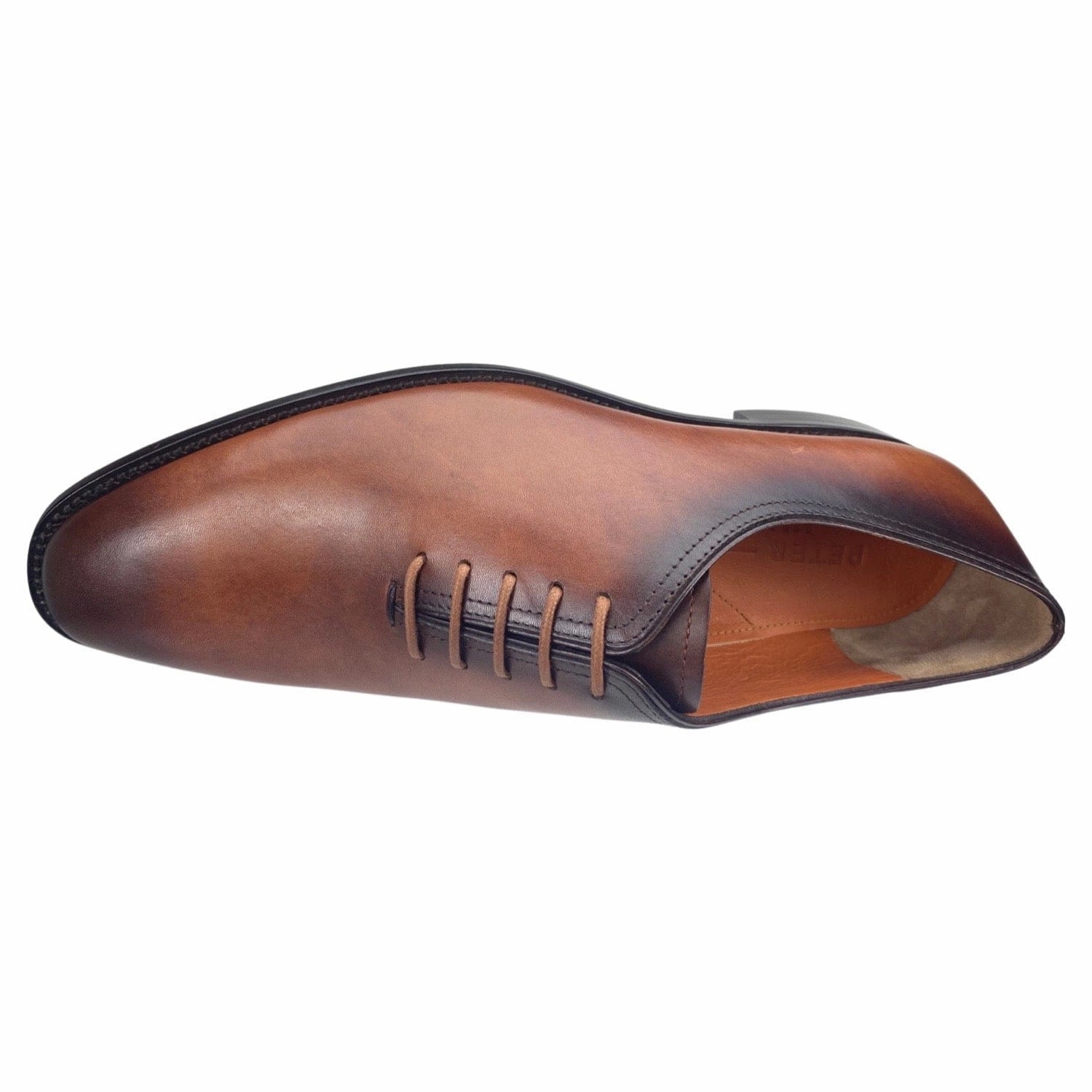Revival Plain Toe Oxford Peter Huber luxury leather shoes