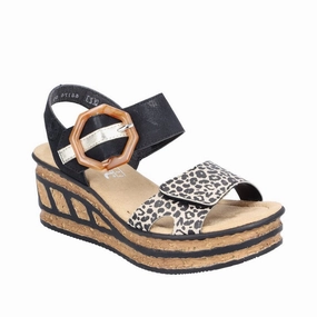 RIEKER 68176-00 ROSE Rieker Remonte comfort shoes with European style