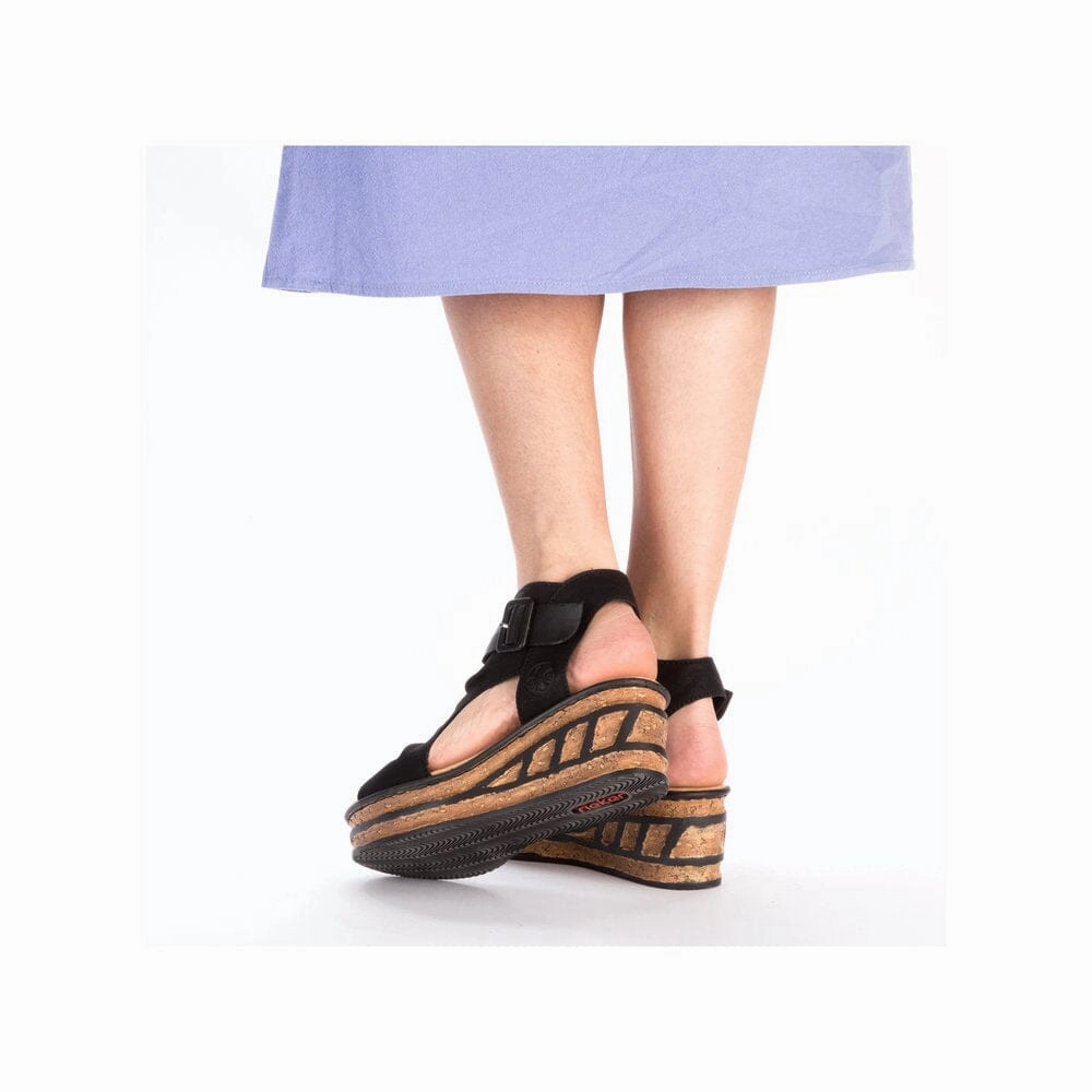 RIEKER 68191-00 ROSE Rieker - Remonte practical casual shoes