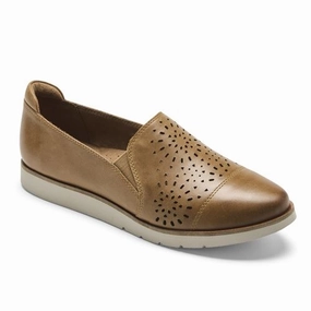 ROCKPORT COBB HILL LACI TWIN-GORE SLIP-ON MEDIUM AND WIDE - FINAL SALE! Rockport walking shoes with lightweight support