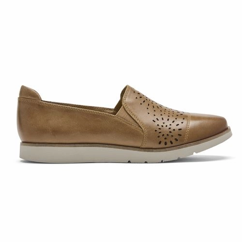 ROCKPORT COBB HILL LACI TWIN-GORE SLIP-ON MEDIUM AND WIDE - FINAL SALE! Rockport comfortable dress shoes