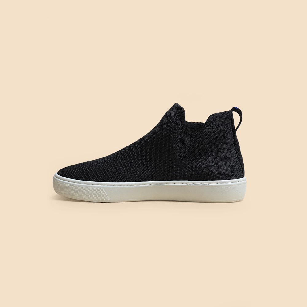 Rothy - Chelsea Hight-Top Boot - Black Rothy New Launch shoe designs