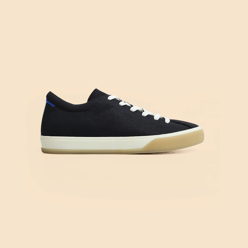 Rothy - Lace Up Sneakers - Black Rothy New Launch shoe designs