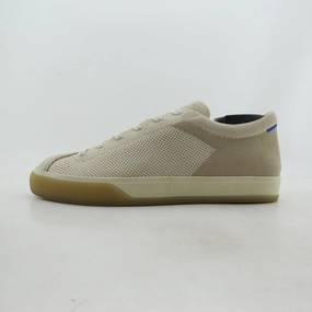 Rothy - Lace Up Sneakers - Cream White Rothy New Launch innovative shoe styles