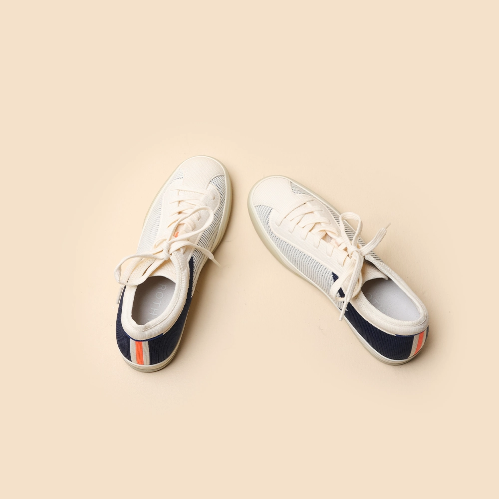 Rothy - Lace Up Sneakers - Navy Rothy New Launch shoe designs