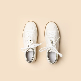 Rothy -  Lace Up Sneakers - White Rothy New Launch innovative shoe styles