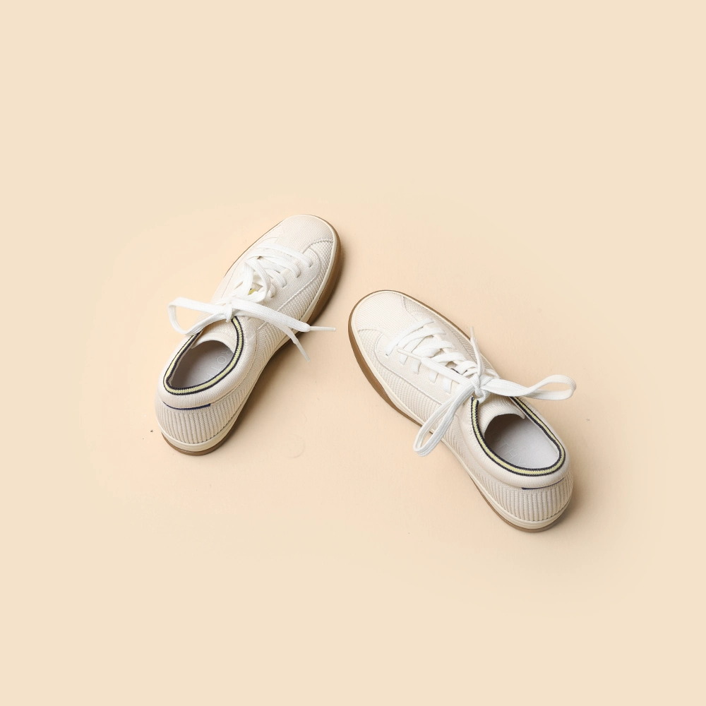 Rothy -  Lace Up Sneakers - White Rothy New Launch shoe designs