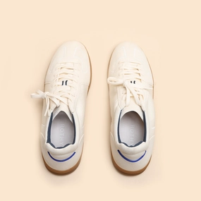 Rothy - Men - Lace Up Sneakers - Cream Rothy New Launch innovative shoe styles