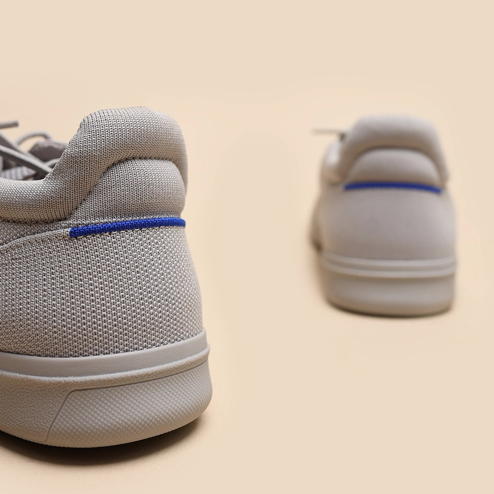 Rothy -  Men - Lace Up Sneakers - Grey Rothy New Launch shoe designs