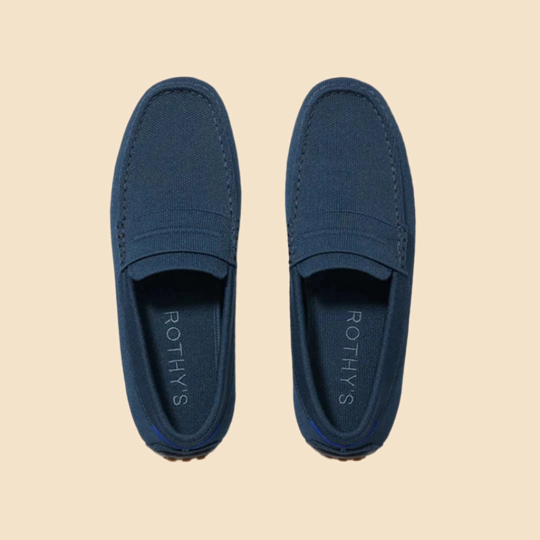 Rothy - Men - The Driver - Navy Rothy New Launch innovative shoe styles