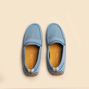 Rothy -  Men - The Driving Loafer - Blue Rothy New Launch innovative shoe styles