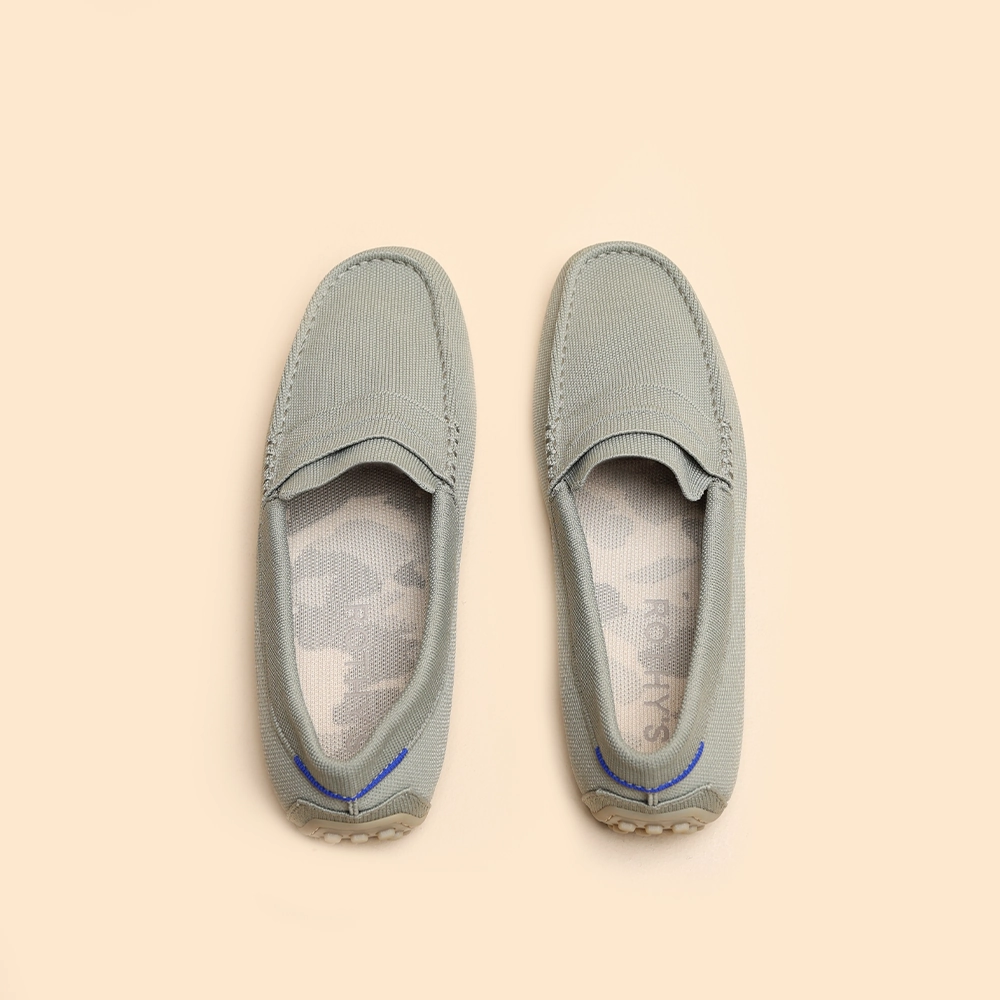 Rothy -  Men - The Driving Loafer - Gray Rothy New Launch innovative shoe styles
