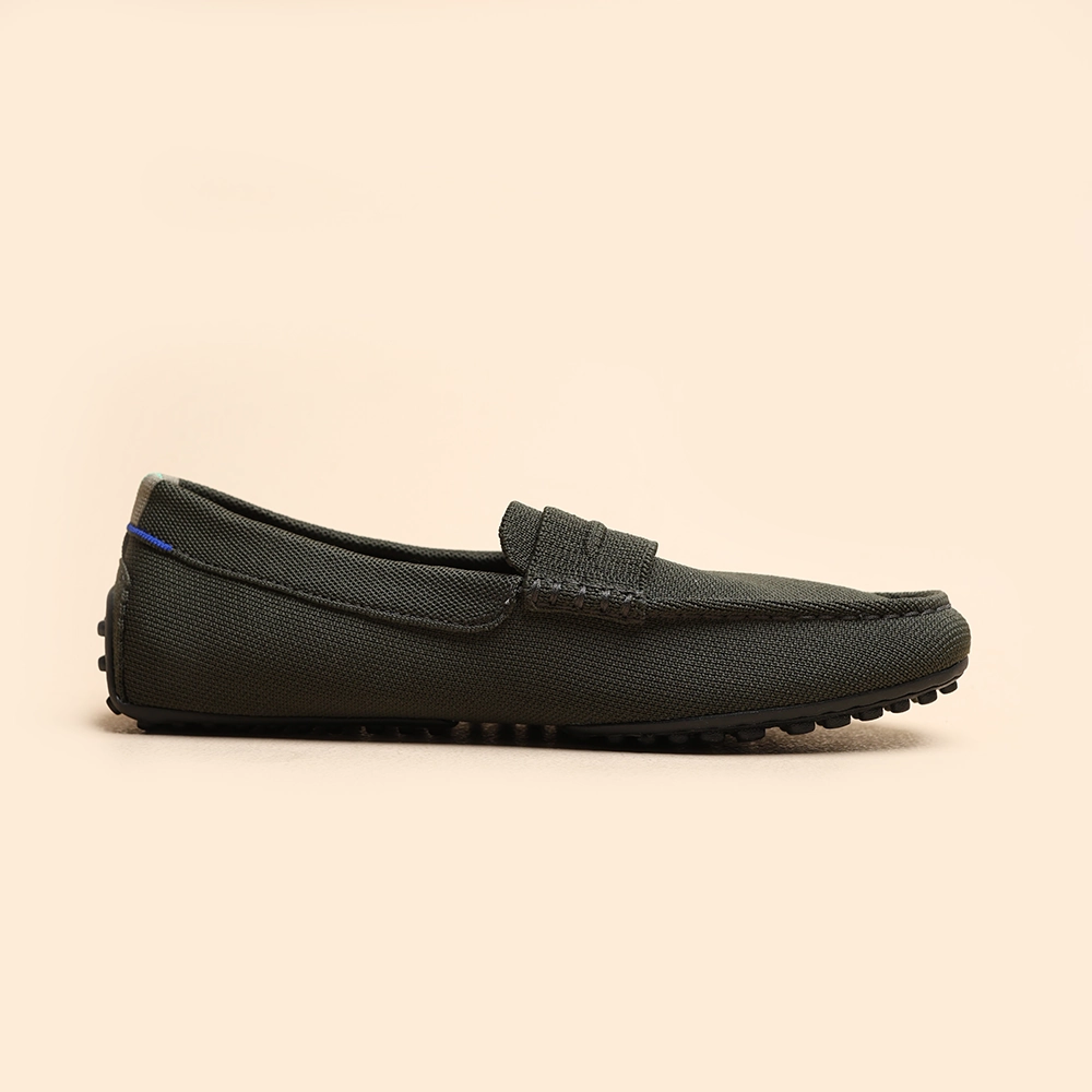 Rothy -  Men - The Driving Loafer - Green Rothy New Launch shoe designs