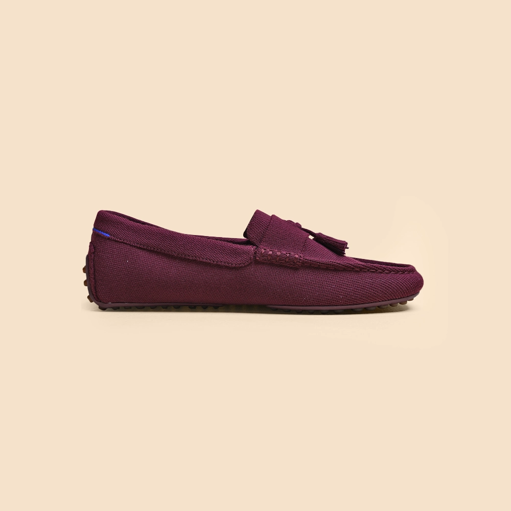 Rothy -  Men - The Driving Loafer - Mahroon Rothy New Launch shoe designs