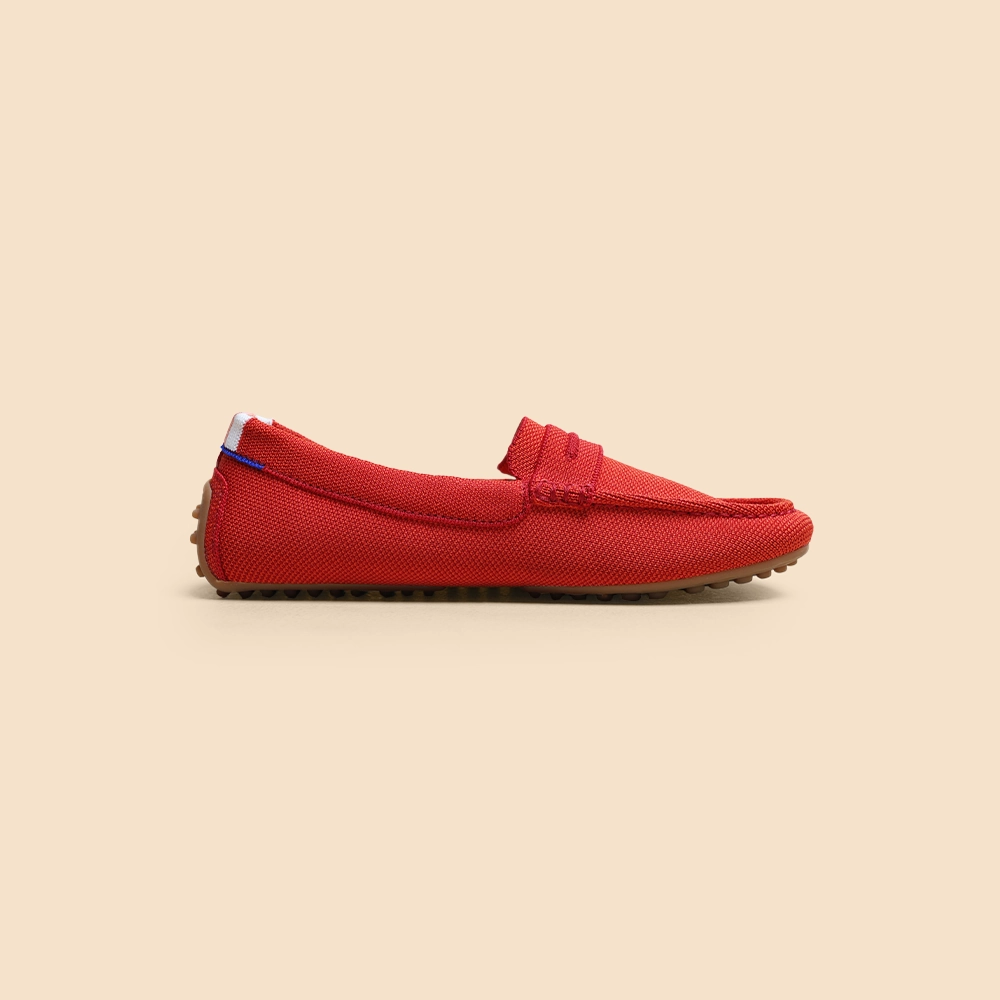 Rothy -  Men - The Driving Loafer - Orange Rothy New Launch shoe designs
