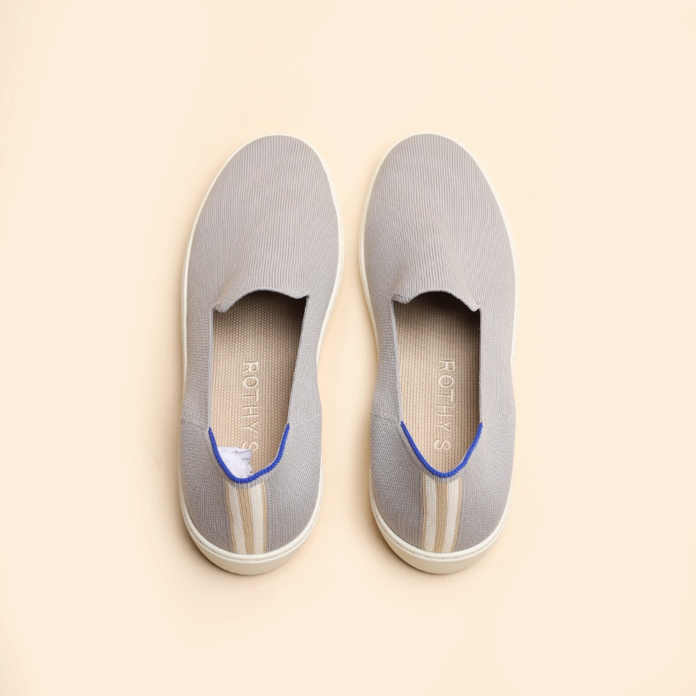 Rothy -  Slip On Sneaker - Gray Rothy New Launch innovative shoe styles