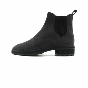 Rothy - The Chelsea Boot - Graphite Brown Rothy New Launch innovative shoe styles