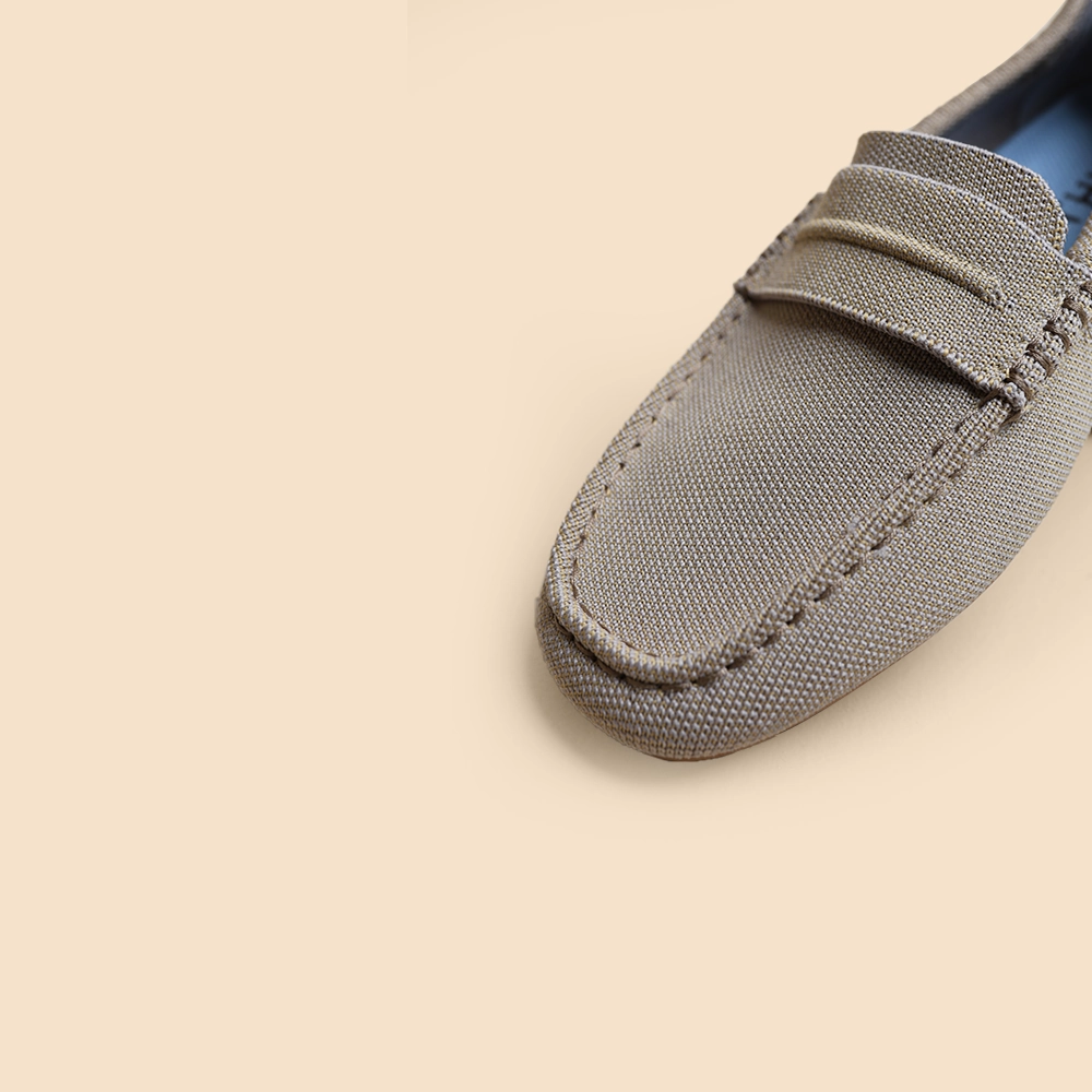 Rothy  - The Driver-  Beige Rothy New Launch shoe designs