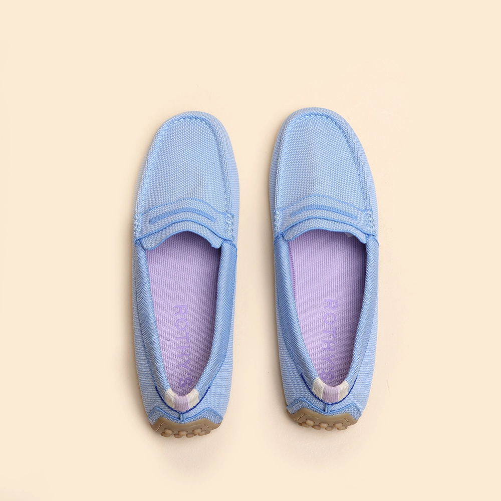 Rothy - The Driver - Blue Rothy New Launch innovative shoe styles