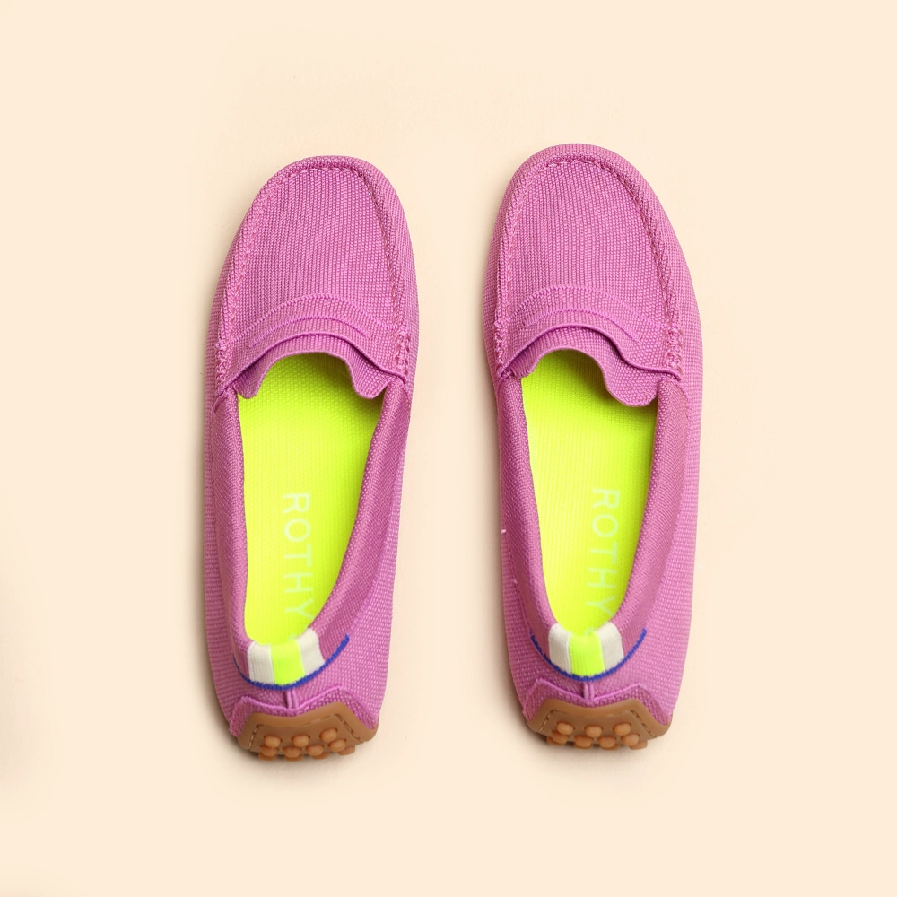 Rothy - The Driver - Pink Rothy New Launch innovative shoe styles
