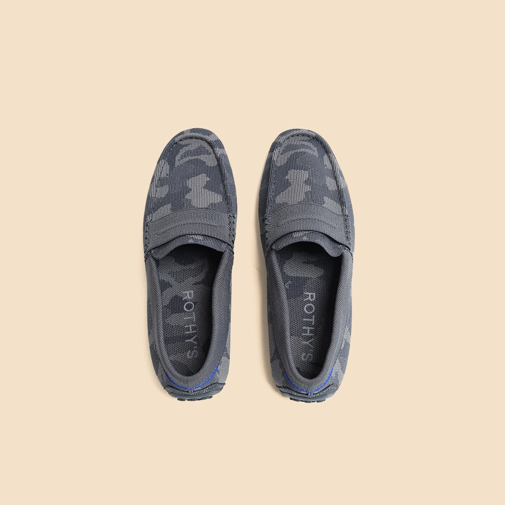 Rothy  - The Driver- Army Gray Rothy New Launch innovative shoe styles