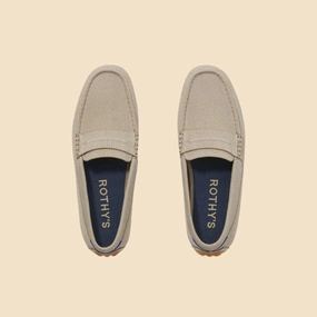 Rothy  - The Driver Loafers - Barley Rothy New Launch innovative shoe styles