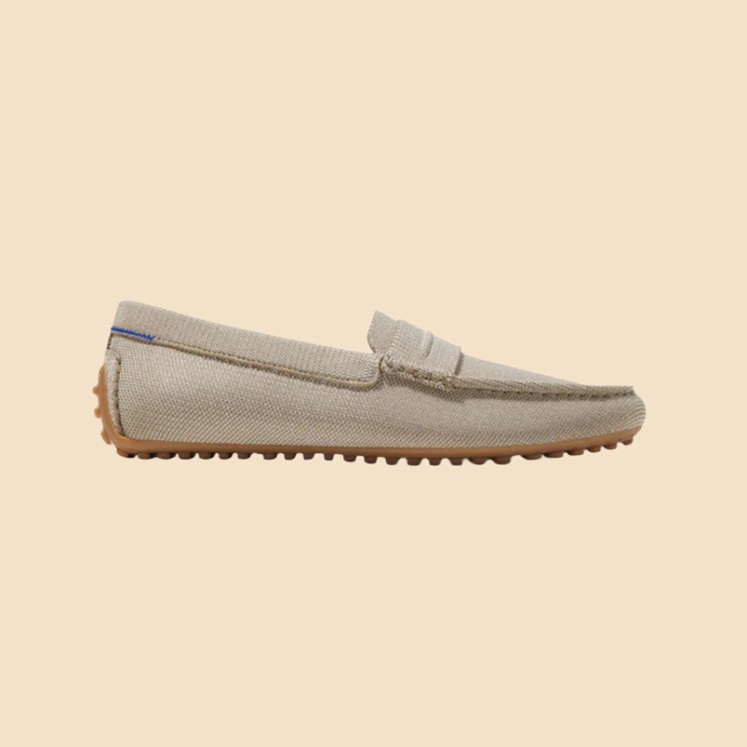 Rothy  - The Driver Loafers - Barley Rothy New Launch shoe designs