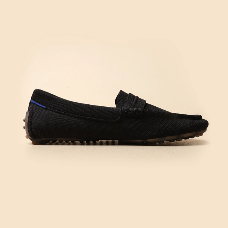 Rothy  - The Driver Loafers - Black Rothy New Launch shoe designs