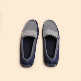 Rothy  - The Driver Loafers - Blue Rothy New Launch innovative shoe styles