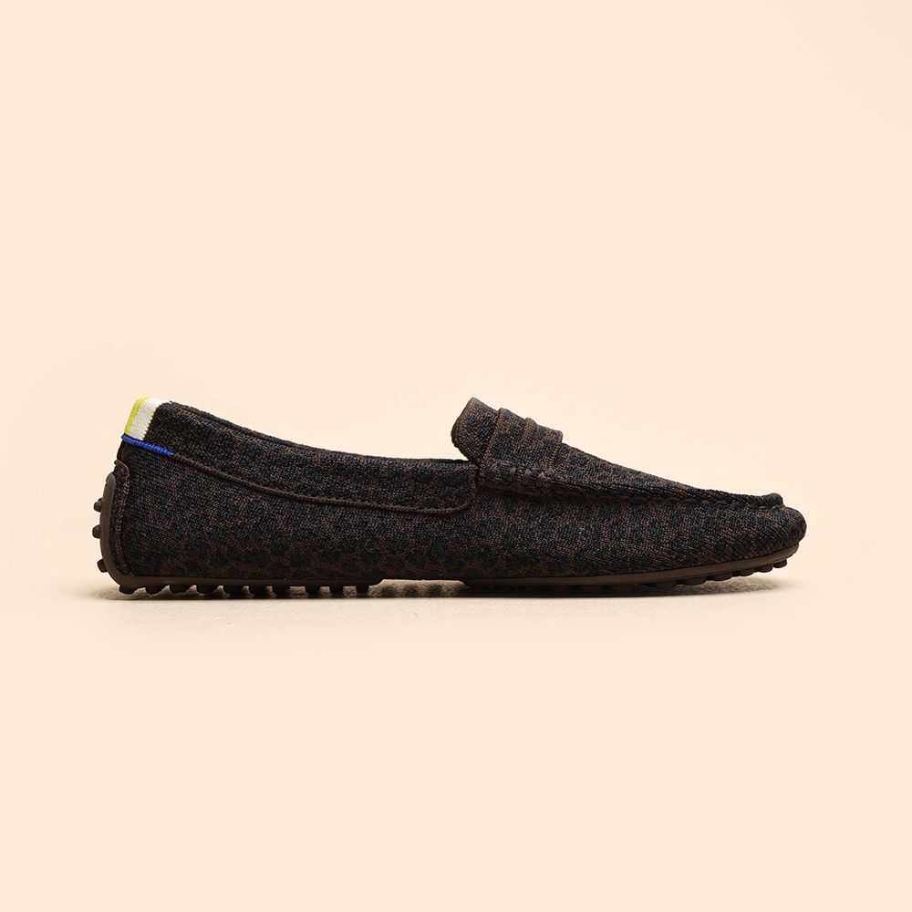 Rothy  - The Driver Loafers - Chocolate Spot Rothy New Launch shoe designs