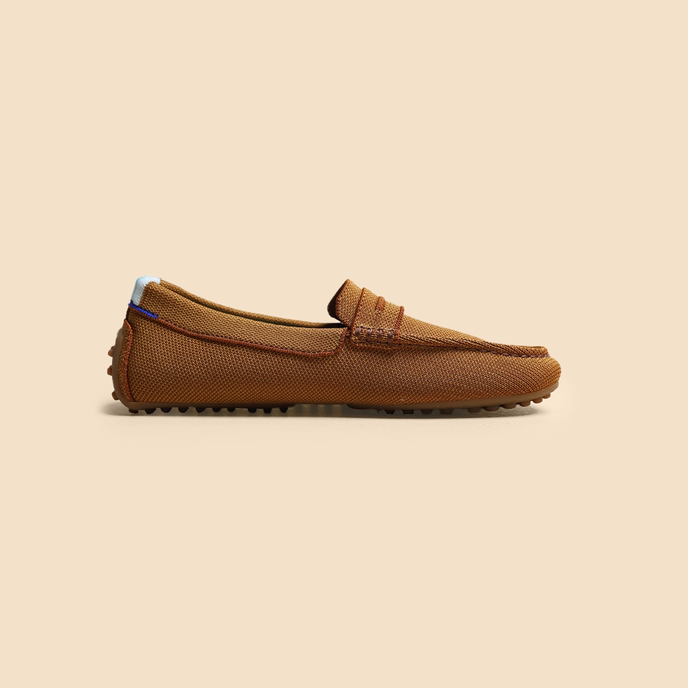 Rothy  - The Driver Loafers - Cognac Rothy New Launch shoe designs