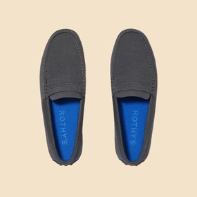 Rothy - The Driver Loafers - Graphite Grey Rothy New Launch innovative shoe styles