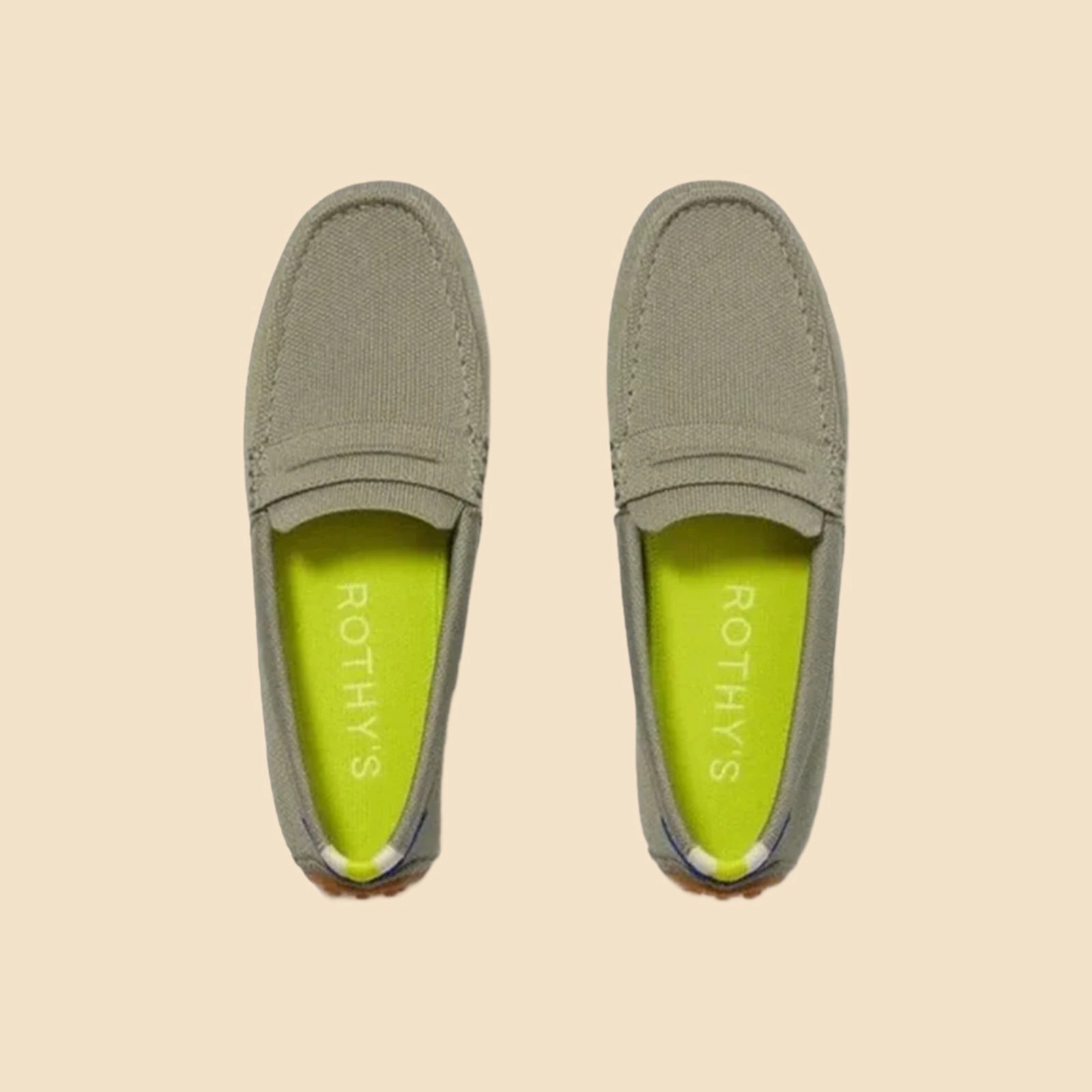 Rothy - The Driver Loafers - Olive Rothy New Launch innovative shoe styles