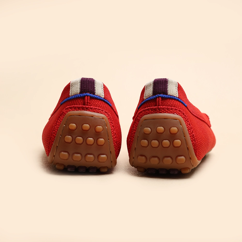 Rothy  - The Driver Loafers - Red Rothy New Launch shoe designs