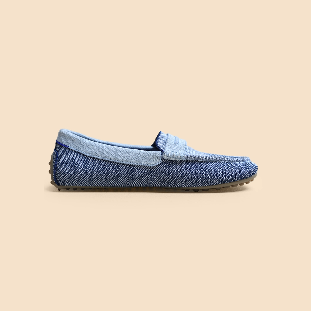 Rothy  - The Driver Loafers - Santorini Blue Rothy New Launch shoe designs