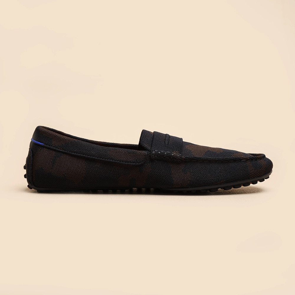 Rothy  - The Driver Loafers - Woodland Camo Rothy New Launch shoe designs