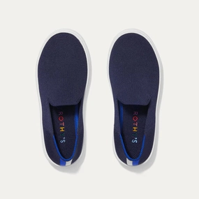 Rothy - The Kids Sneaker  - Blue Rothy New Launch innovative shoe styles