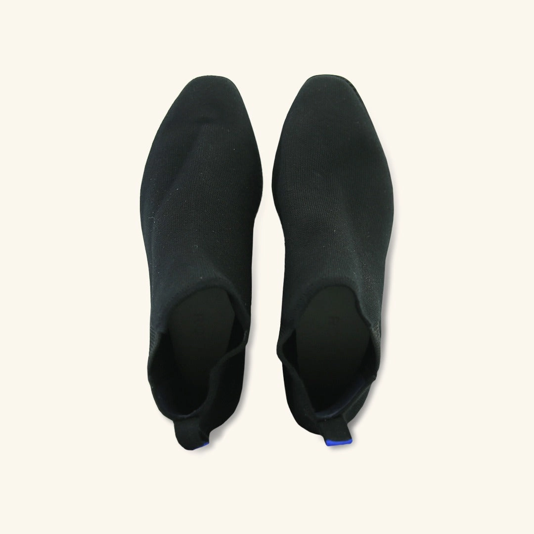 Rothy - Women - Merino Chelsea Ankle Boot - Black Rothy New Launch innovative shoe styles