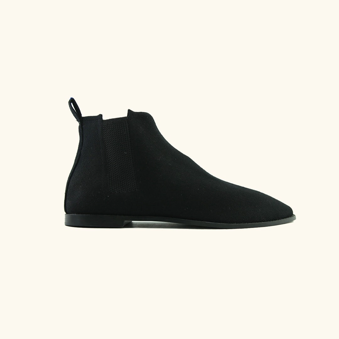 Rothy - Women - Merino Chelsea Ankle Boot - Black Rothy New Launch shoe designs