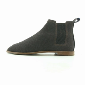 Rothy - Women - Merino Chelsea Ankle Boot - Brown Rothy New Launch innovative shoe styles