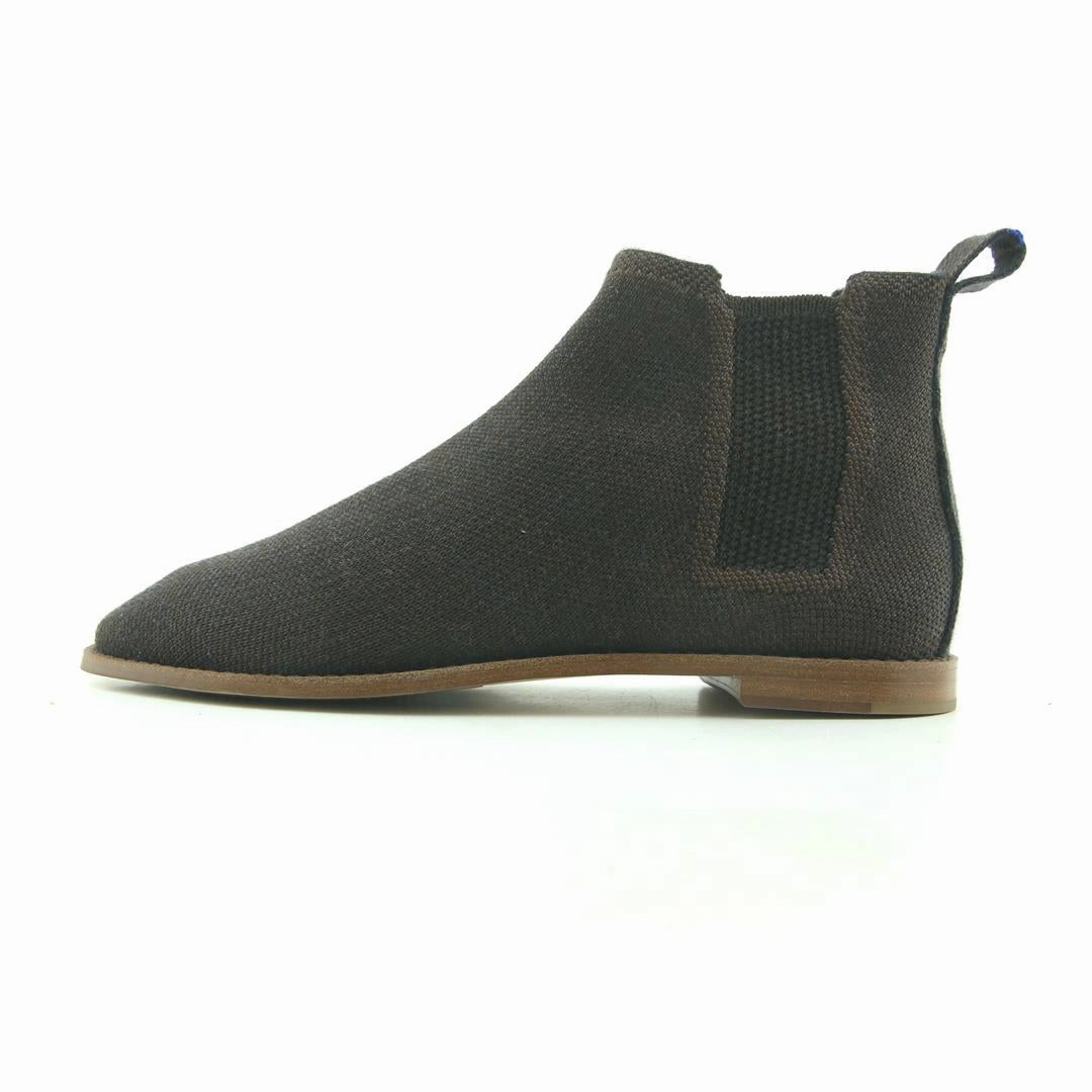Rothy - Women - Merino Chelsea Ankle Boot - Brown Rothy New Launch innovative shoe styles