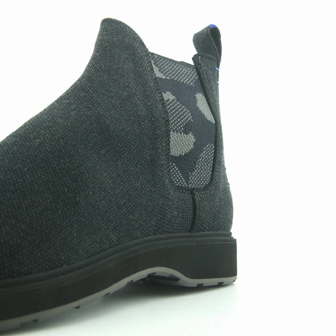 Rothy - Women - Merino Chelsea Ankle Boot - Granite Black Rothy New Launch shoe designs