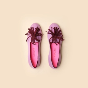Rothy -  Women - Merino Tassel Driving Loafer - Purple Rothy New Launch innovative shoe styles