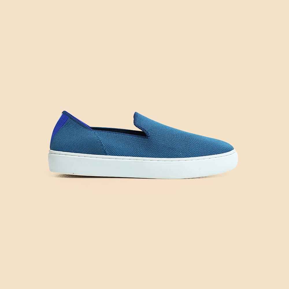 Rothy - Women - Slip On Sneaker - Blue Rare Retired Rothy New Launch shoe designs