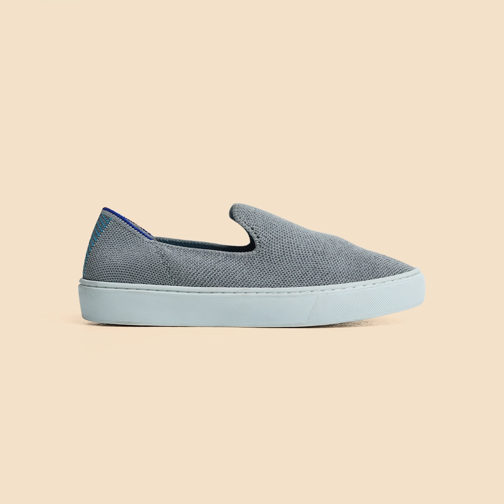 Rothy - Women - Slip On Sneaker - Gray Glow Rothy New Launch shoe designs