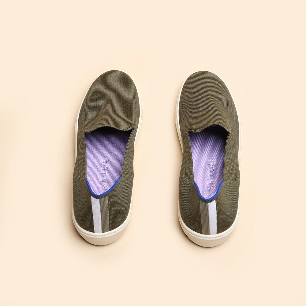 Rothy - Women - Slip On Sneaker - Green Rothy New Launch innovative shoe styles