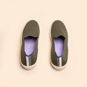 Rothy - Women - Slip On Sneaker - Green Rothy New Launch innovative shoe styles