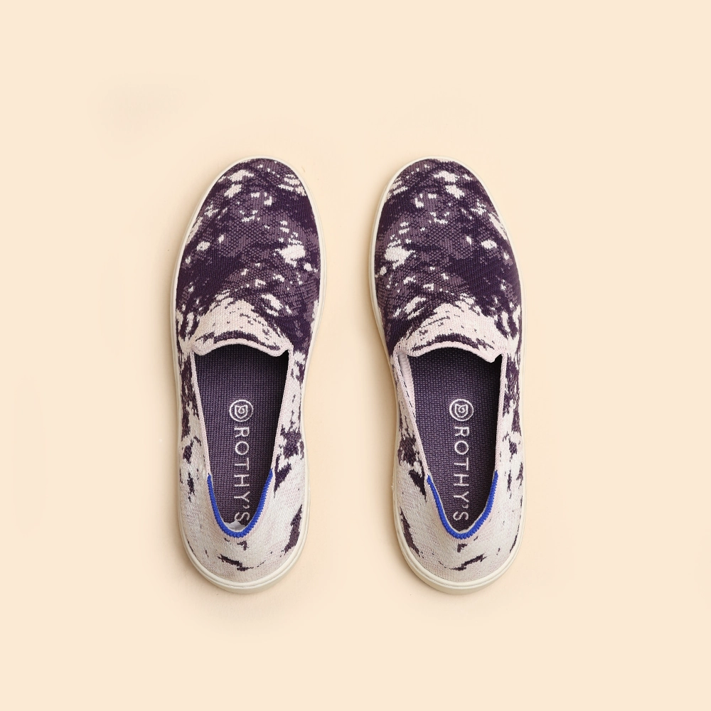Rothy - Women - Slip On Sneaker - Purple Rothy New Launch innovative shoe styles